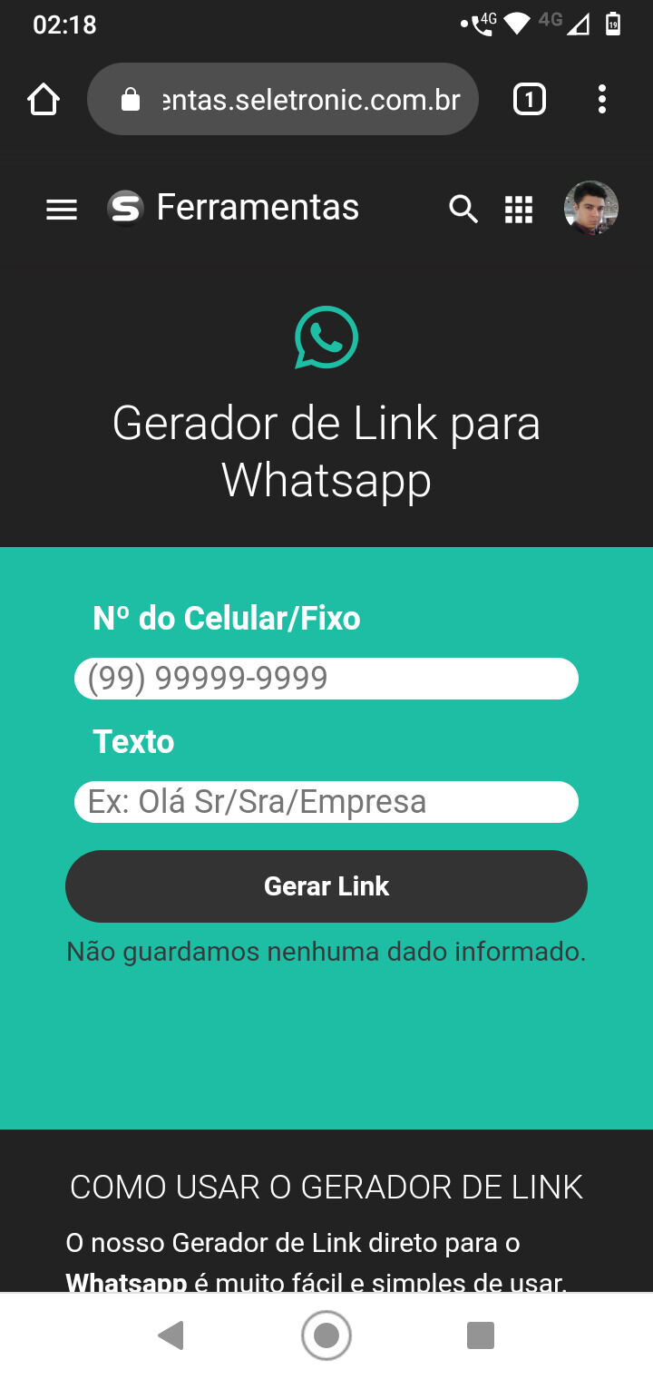 Download Gerador de Link para WhatsApp | Acessar para Web grátis